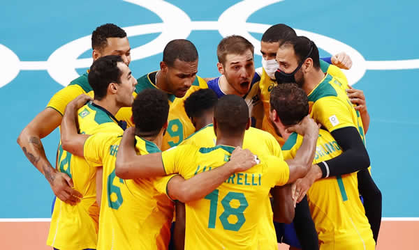 Vôlei: Brasil vence Argentina de virada, em duelo ...